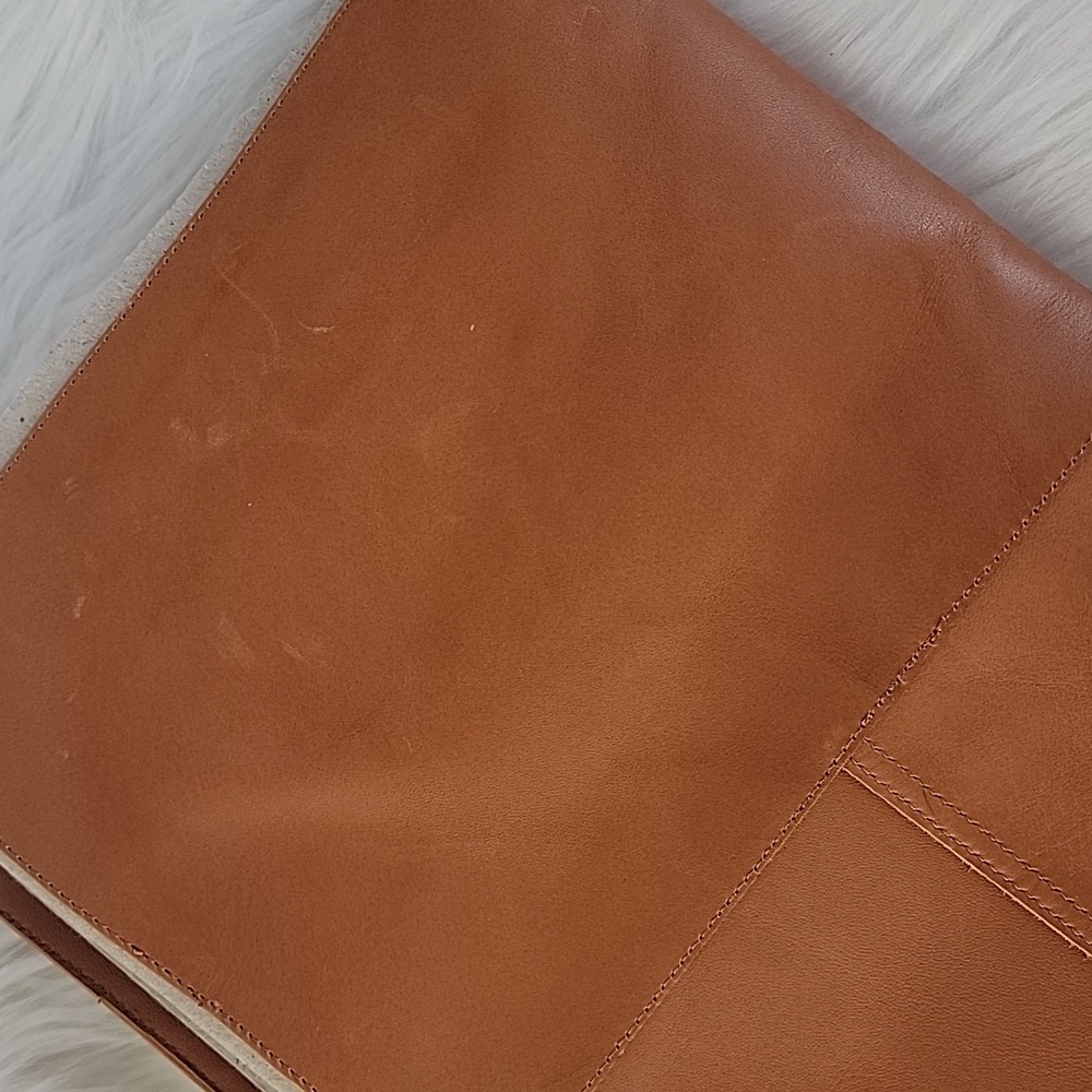 J.CREW‎ Tan Leather Over-The-Knee Fold Over Preppy Western Equestrian Boots 8.5 - Picture 15 of 16